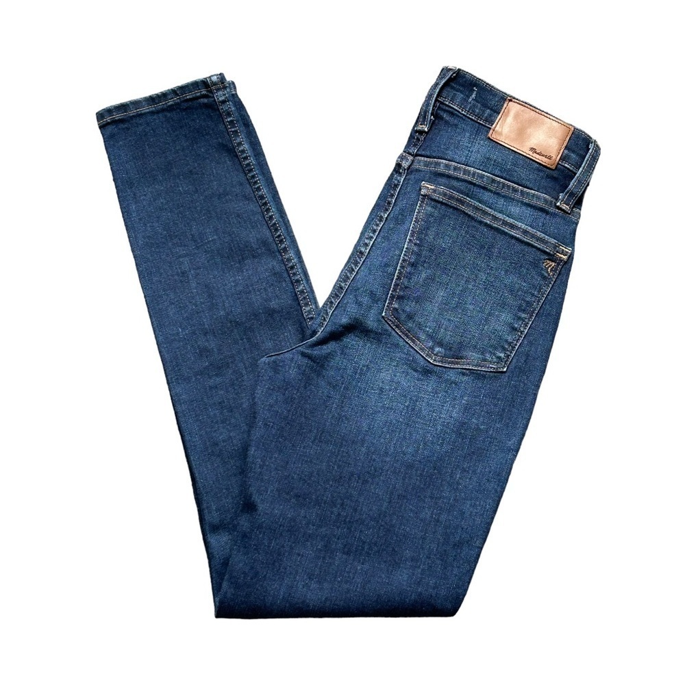 MADEWELL Blue jeans Skinny High Rise Zipper/Button 5 pocket Stretchy Size 25